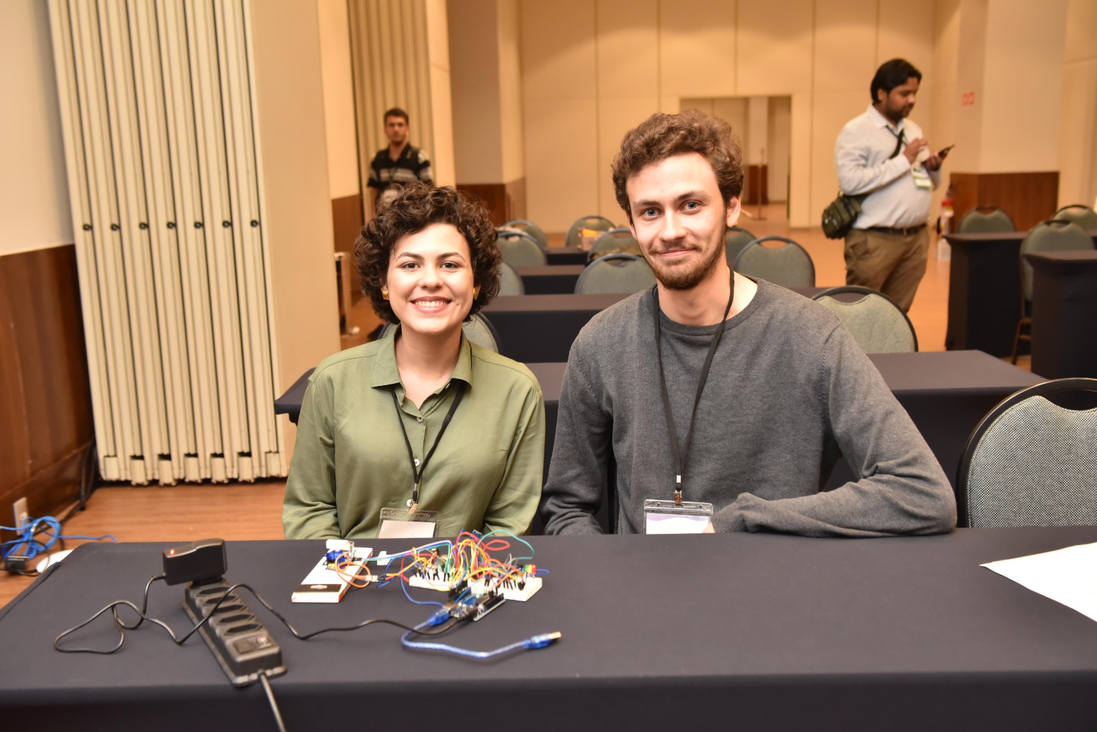 Mirela Barbosa Alves and Grischa Beneke